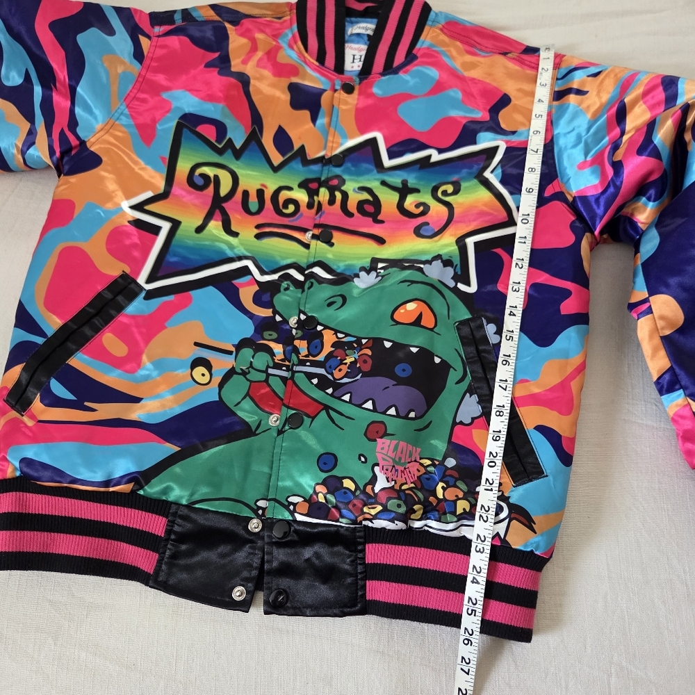 Rugrats Reptar Cereal Jacket Headgear Classics Nostalgia Company Medium - Picture 9 of 12